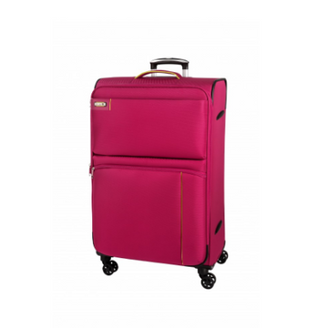 Reisetrolley erweiterbar 4-Rad 75cm in Pink