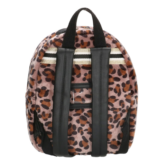 Kinderrucksack S 25x30cm mit Leo-Muster in Rosé