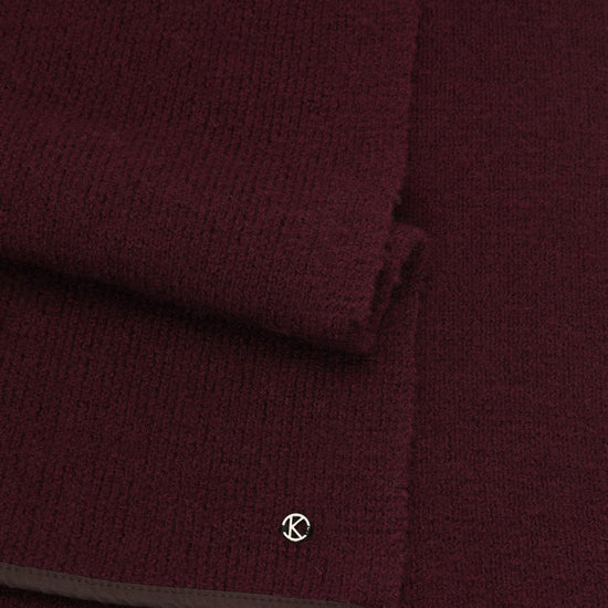 Schal von Kessler in Purple|Violet aus 100% Schurwolle - leder-accessoires.com