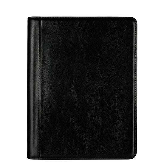 Schreibmappe-| Organizer A4 in Schwarz - leder-accessoires.com