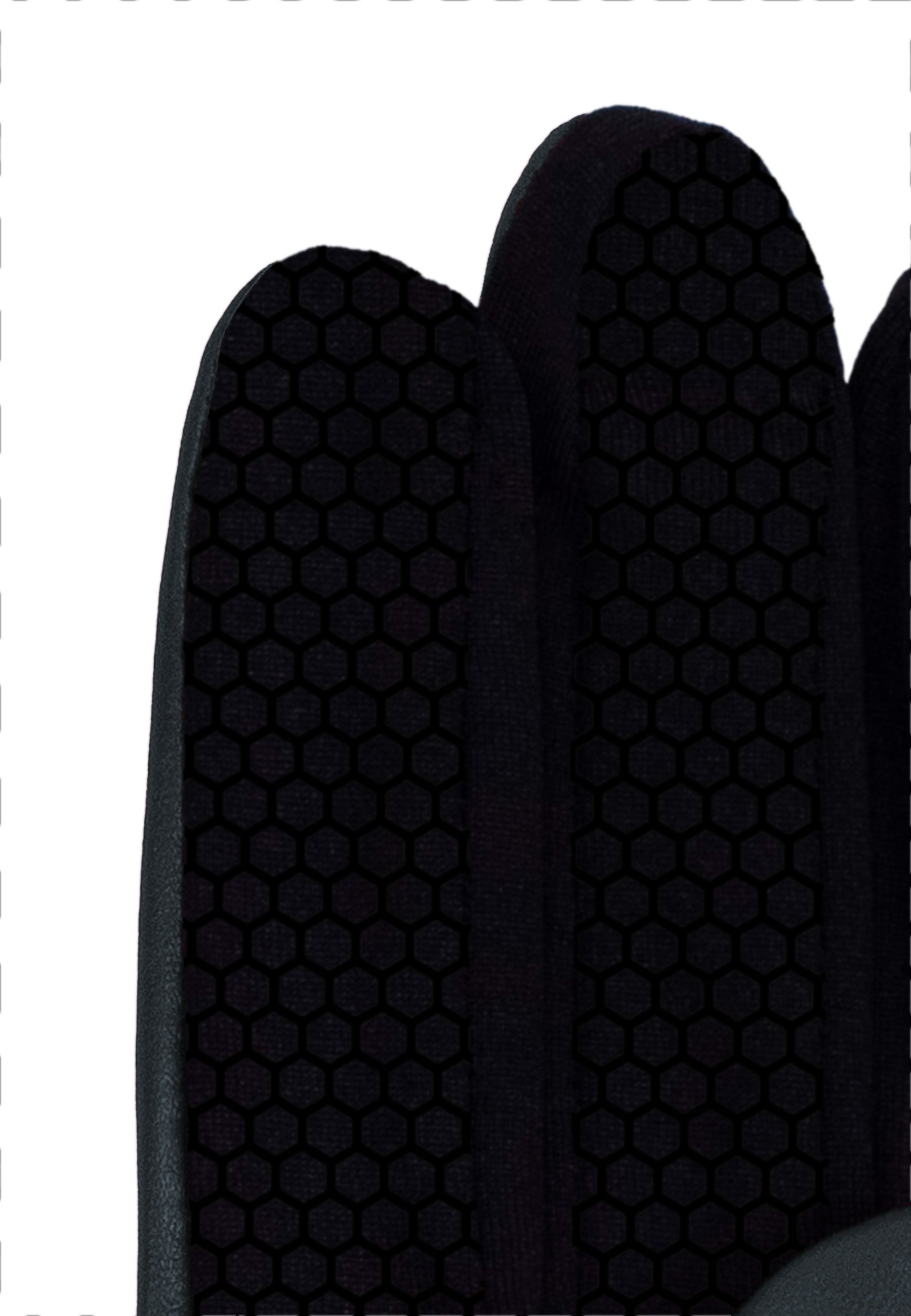 Lederhandschuhe | Spandex in Schwarz mit Touchfunktion - leder-accessoires.com