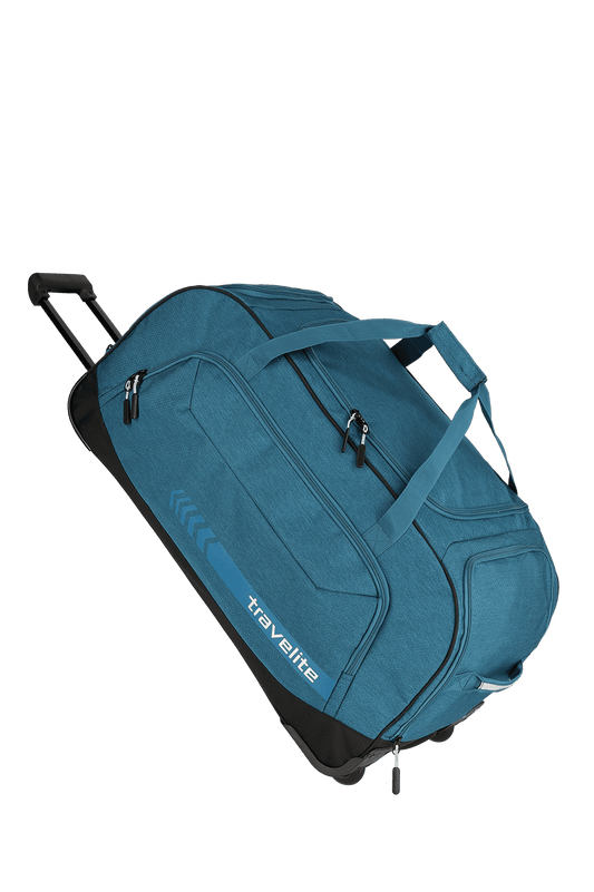 Rollenreisetasche Kick Off XL 77 x 41cm in Petrol - leder-accessoires.com