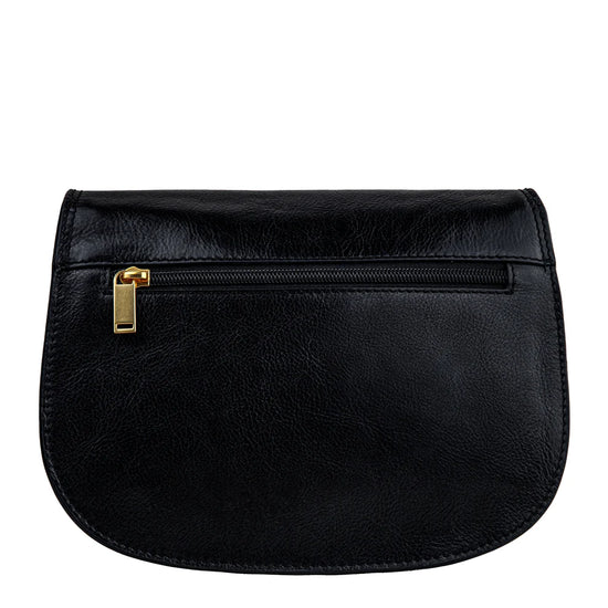 Satteltasche|Crossover 25 x 18cm in Schwarz aus Leder - leder-accessoires.com