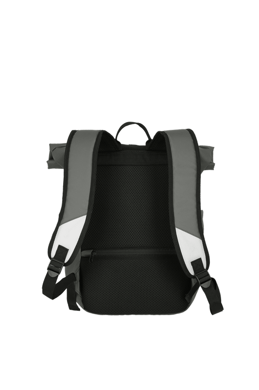Rolltoprucksack 26 x 48 x 15 cm in Anthrazit wasserabweissend - leder-accessoires.com