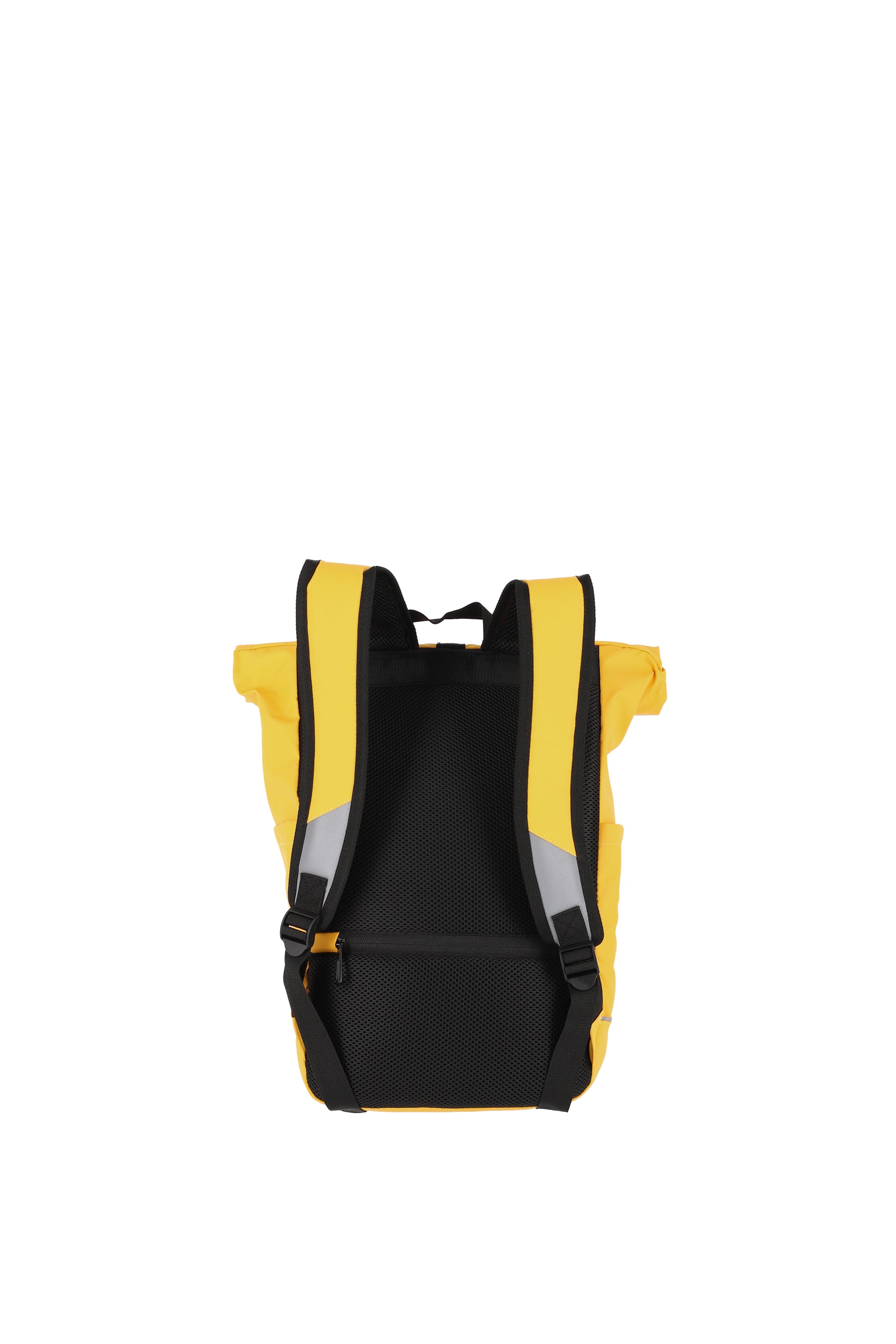 Rolltoprucksack 26 x 48 x 15 cm in Hellgelb wasserabweissend - leder-accessoires.com