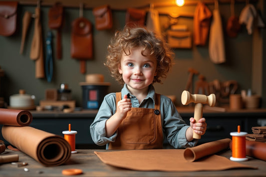 LEDER TRIFFT ABENTEUER – Dein Sattler-Workshop zum Kindergeburtstag │ Termin auf Anfrage - leder-accessoires.com