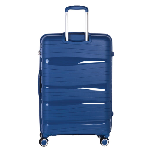 Reisetrolley "Miami" 4-Rad  65cm in Blau|Marine