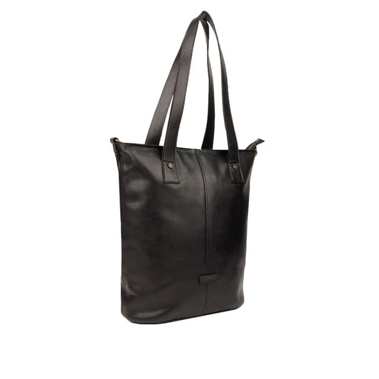 Hochformat Ledertasche Bellicci 39,5x36 cm aus handverlesenem Rindsleder