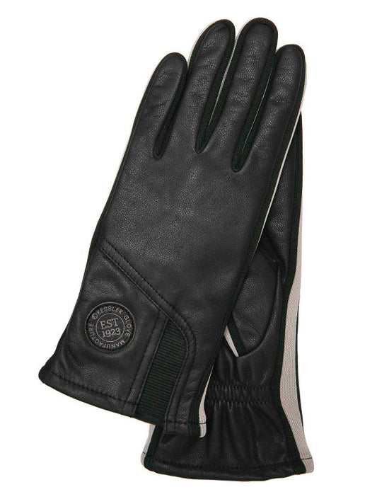 Lederhandschuhe Damen in Schwarz mit Touch-Funktion - leder-accessoires.com