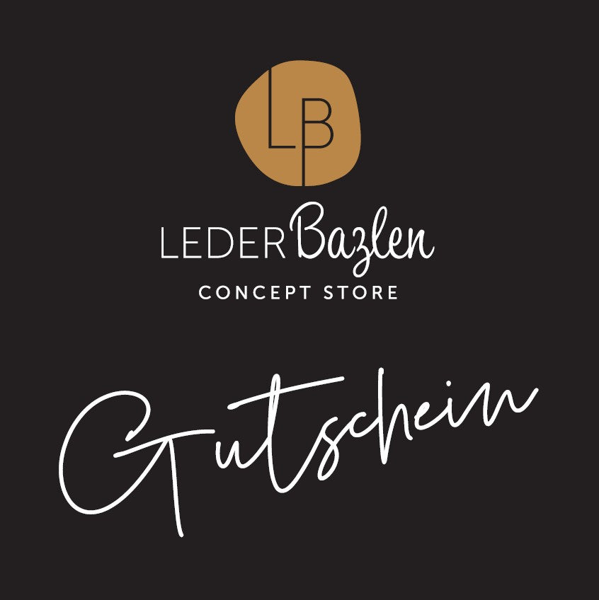 Digitaler Geschenkgutschein von Leder Bazlen – für hochwertige Lederwaren, online und in Stuttgart einlösbar