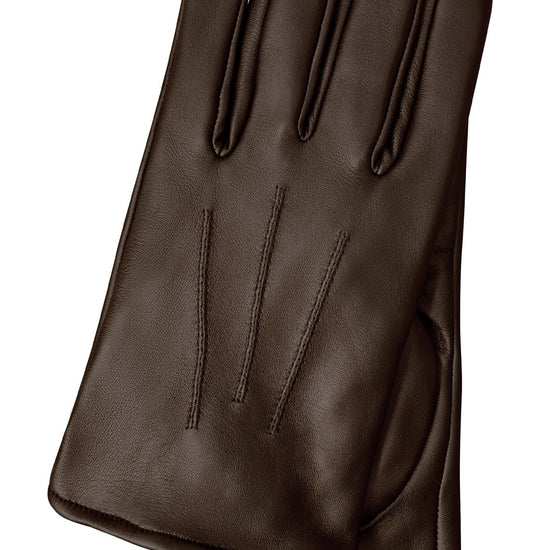 Lederhandschuhe Herren in Braun mit Touch-Funktion - leder-accessoires.com