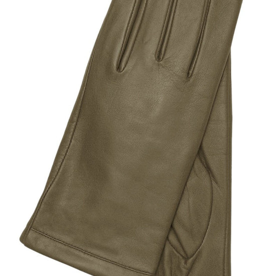 Handschuhe Damen in Taupe aus Lammleder - leder-accessoires.com