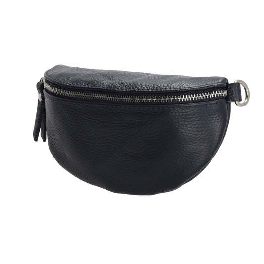 Bodybag 23x13cm in Dunkelblau mit Reißverschluss