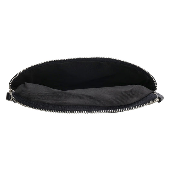 Bodybag 23x13cm in Dunkelblau mit Reißverschluss - leder-accessoires.com