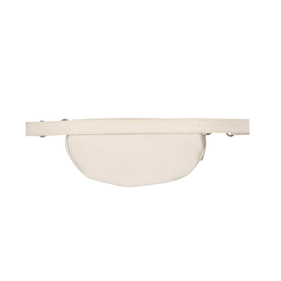 Bodybag 23x13cm in Beige mit Reißverschluss - leder-accessoires.com