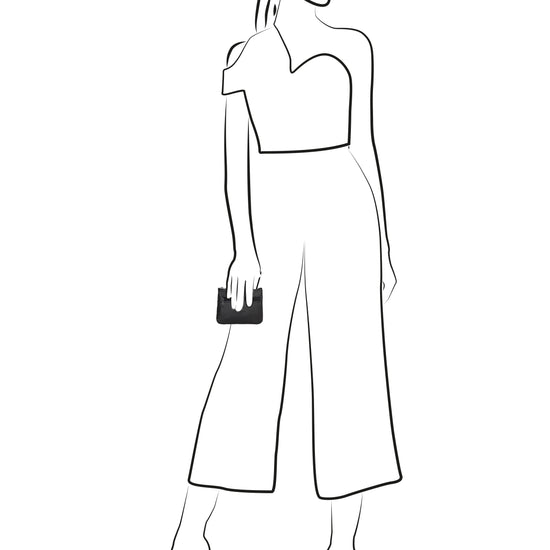 Schlüsseletui 13,5x9cm in Schwarz aus Leder mit Reißverschluss - leder-accessoires.com