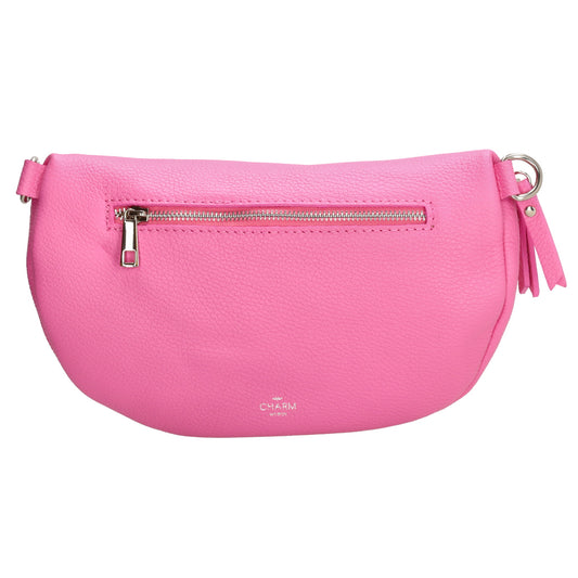 Bodybag 27x17cm in Rosa mit Reißverschluss