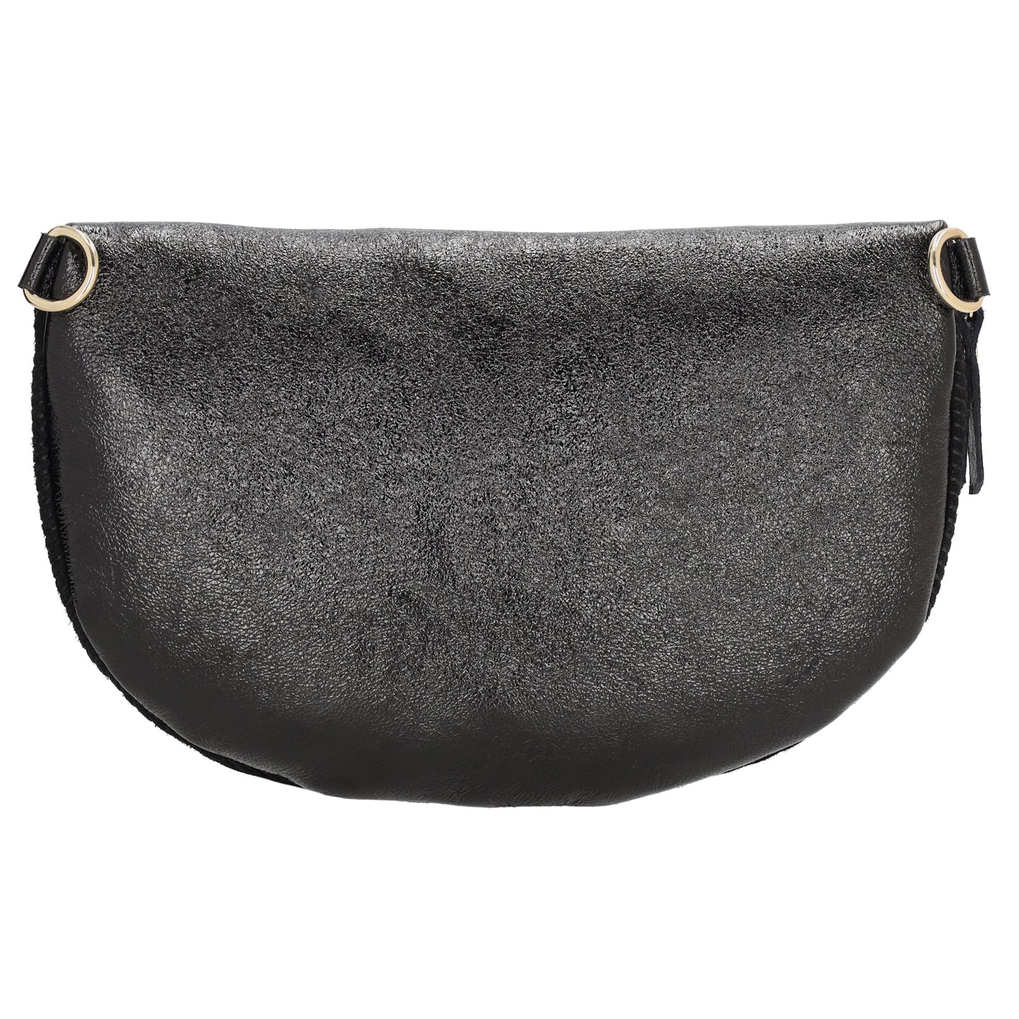 Bodybag|Gürteltasche 30x20cm in Schwarz aus Leder und Kord