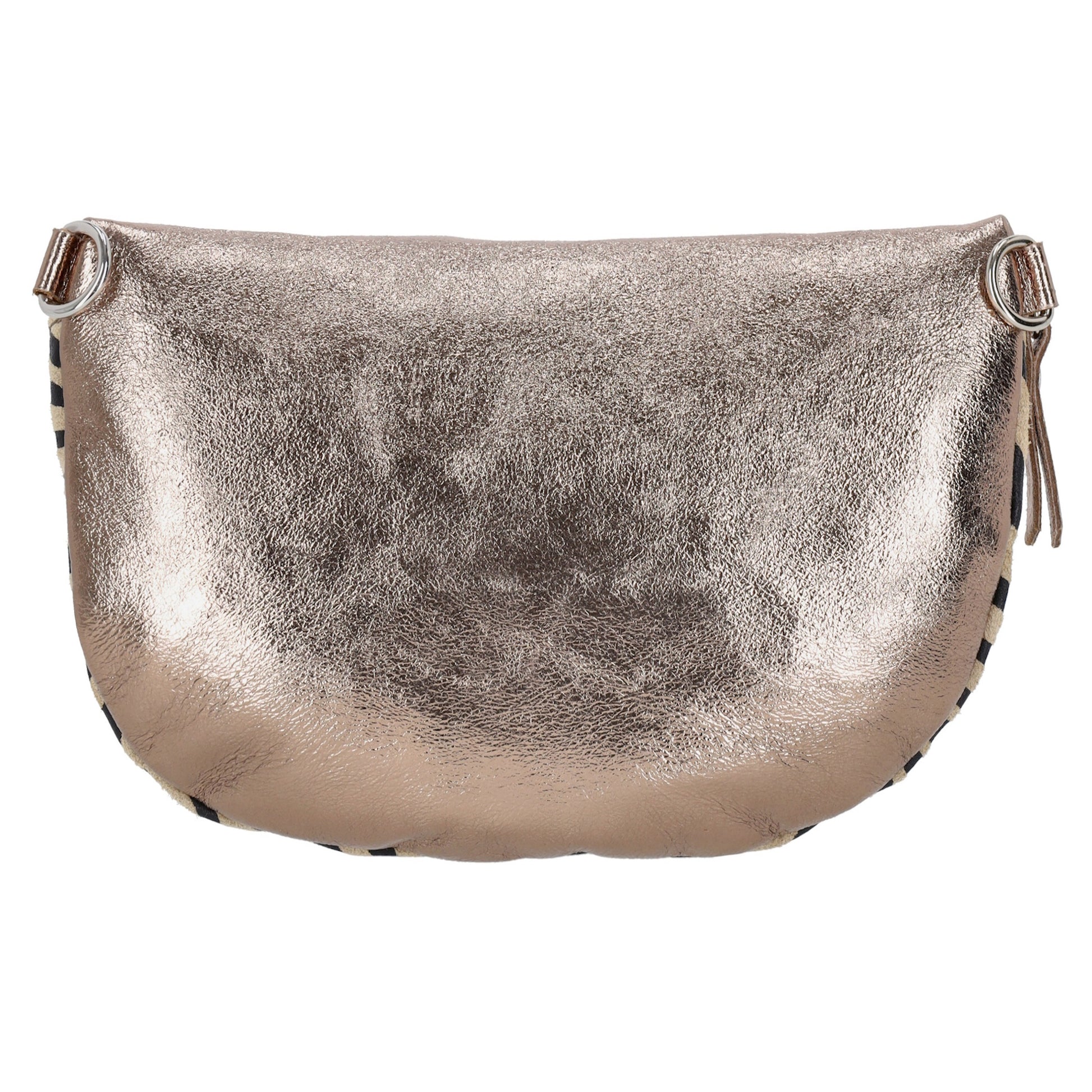 Bodybag|Gürteltasche 30x20cm in Zebra Bronze aus Leder - leder-accessoires.com