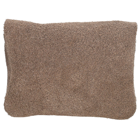 Lederbörse Nappa Mini 11x7,5cm in Taupe - leder-accessoires.com