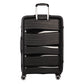 Reisetrolley "Miami" 4-Rad  55cm in Schwarz