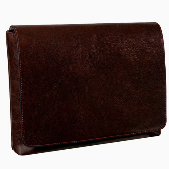 Businesstasche | Messengerbag 24x4x30cm in Braun - leder-accessoires.com