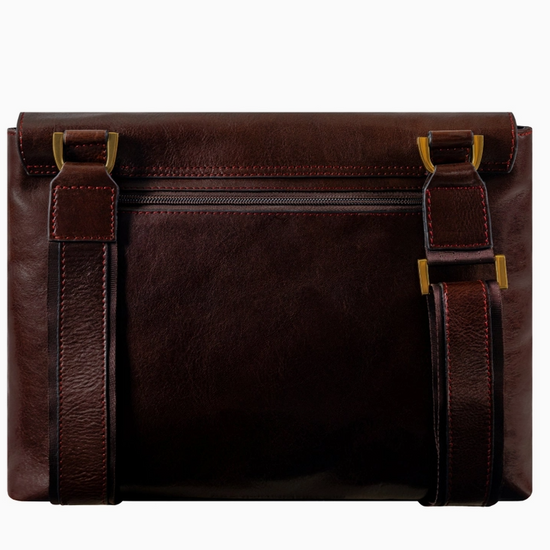 Businesstasche | Messengerbag 24x4x30cm in Braun - leder-accessoires.com