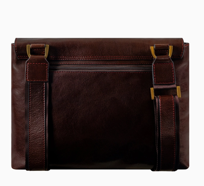 Businesstasche | Messengerbag 24x4x30cm in Braun - leder-accessoires.com