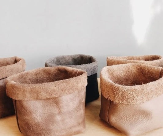 LEDER TRIFFT FORM – Dein Design-Workshop für ein Lederkörbchen │ 17. APRIL 2026 - leder-accessoires.com