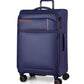Reisetrolley "silhouette" 4-Rad 55cm in Beere|Lila mit Erweiterung