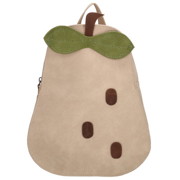 Kinderrucksack 26 x 21 cm "Birne" mit Reißverschluss