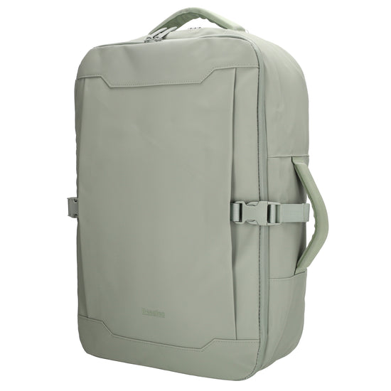 Rucksack 48x32x18cm in Mint mit Brustgurt und Aufsteckfunktion - leder-accessoires.com