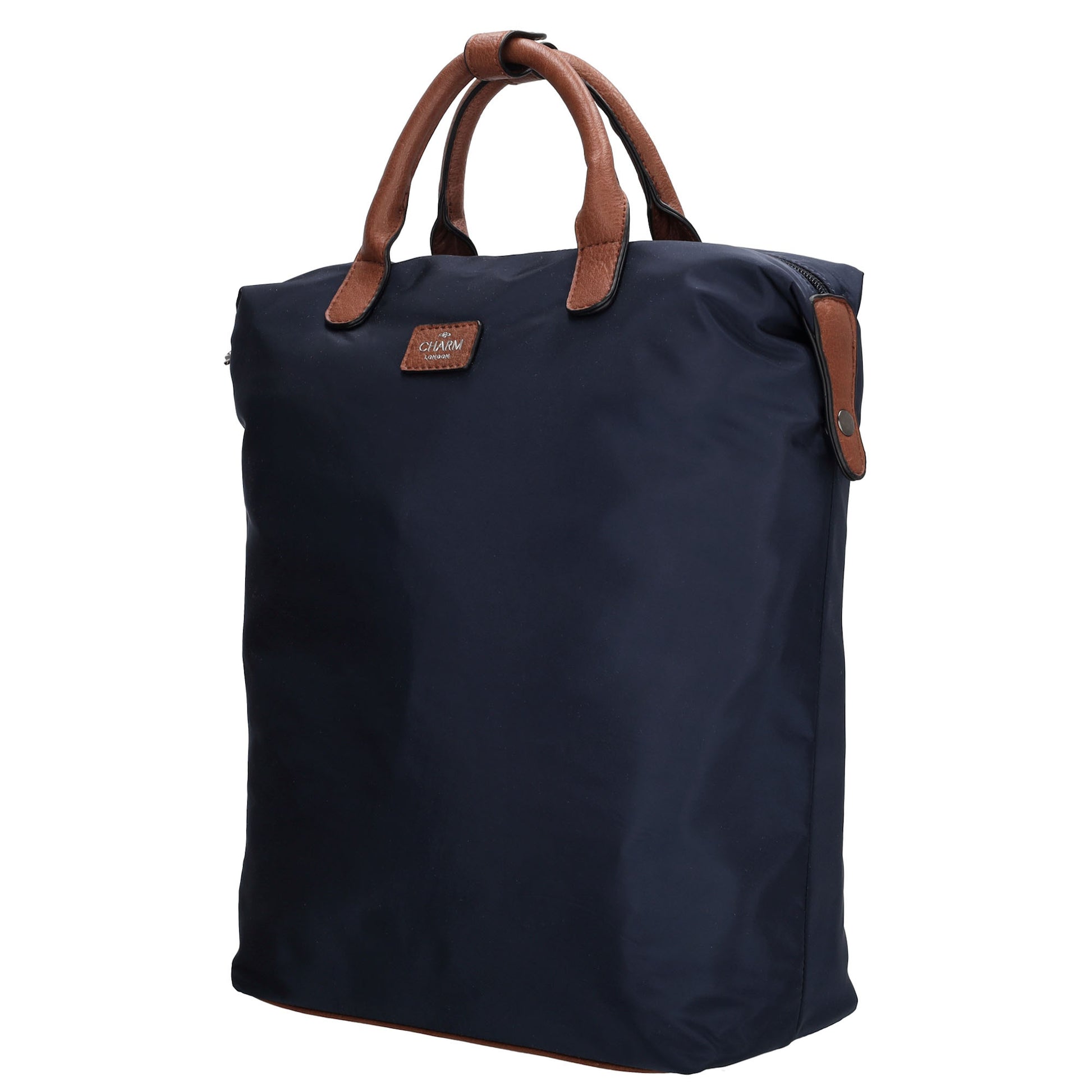 Rucksack 28 x 40cm in Blau aus Nylon|Polyester mit Reißverschluss - leder-accessoires.com