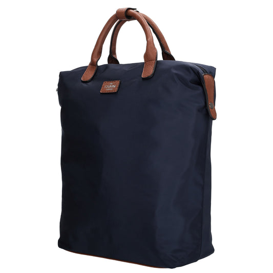 Rucksack 28 x 40cm in Blau aus Nylon|Polyester mit Reißverschluss