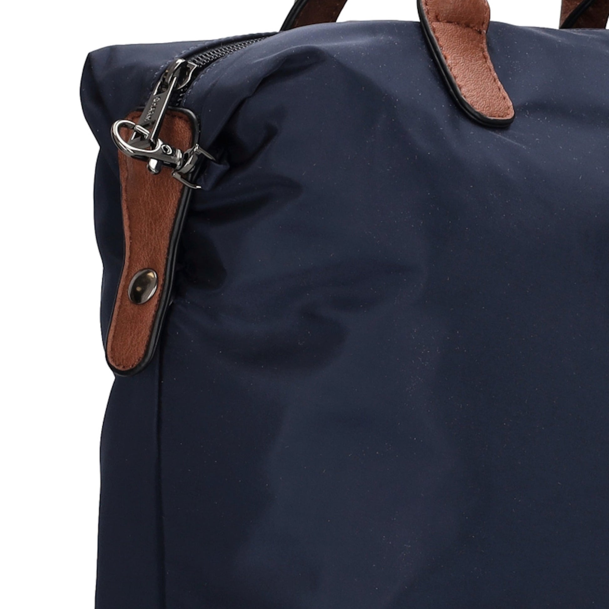 Rucksack 28 x 40cm in Blau aus Nylon|Polyester mit Reißverschluss - leder-accessoires.com