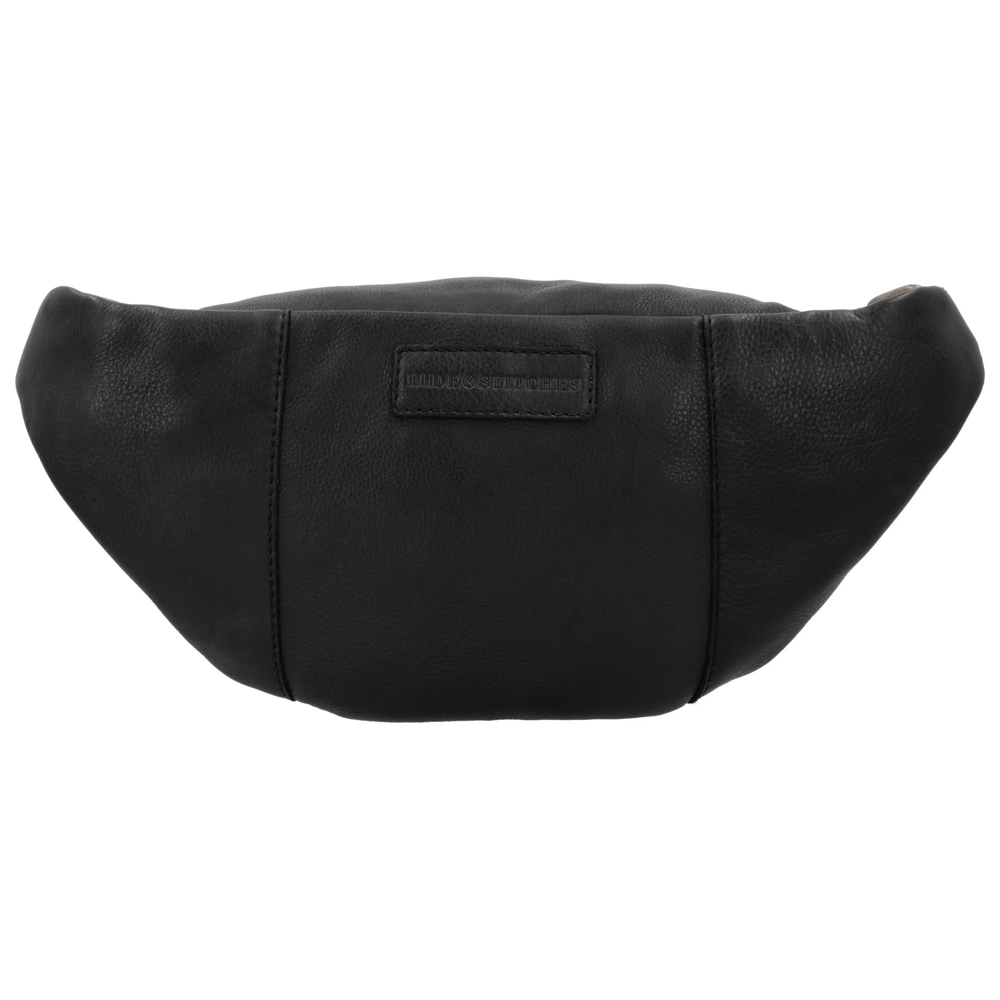 Leder Bodybag  29x18 cm in Schwarz - leder-accessoires.com