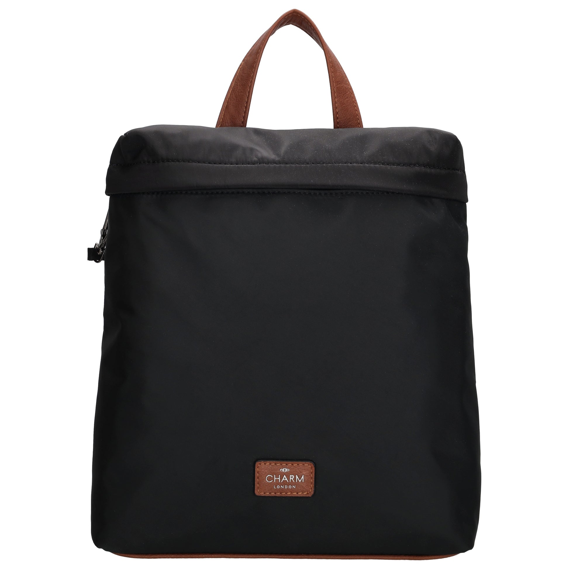 Rucksack 26 x 29cm in Schwarz aus Nylon|Polyester - leder-accessoires.com