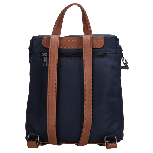 Rucksack 26 x 29cm in Blau aus Nylon|Polyester
