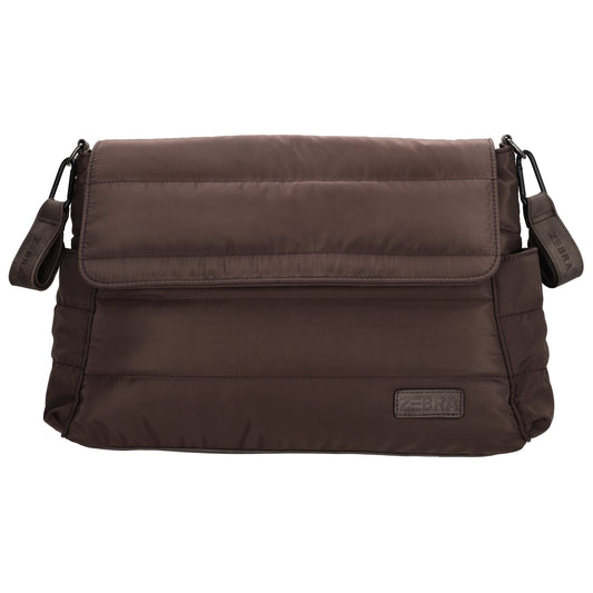 Wickeltasche in Braun 44 x 30cm aus Nylon