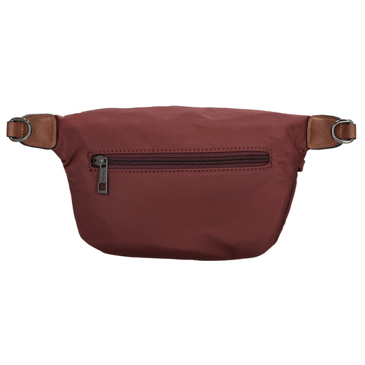 Bodybag 22x14cm in Weinrot|Burgund mit Reißverschluss