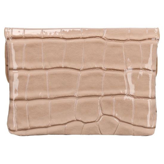 Altrose Lackleder Geldbörse 11x8cm mit Krokoprägung – stilvoll & kompakt - leder-accessoires.com