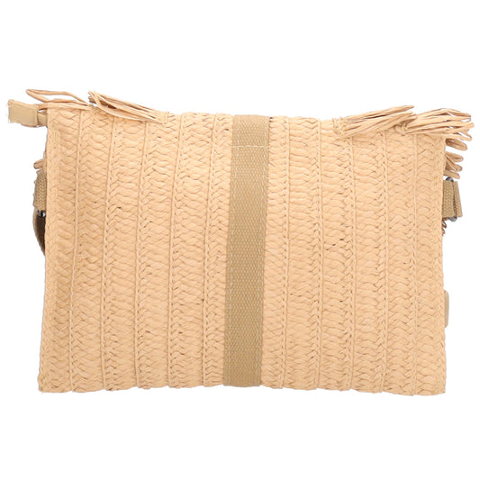 Aloha Umhängetasche 28x19cm mit Fransen Natur – Basttasche Sommer 2026