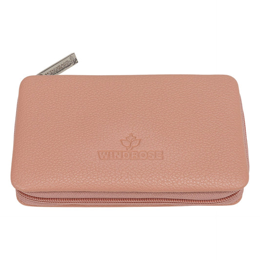 Manikür Etui 6-teilig in Rose - leder-accessoires.com