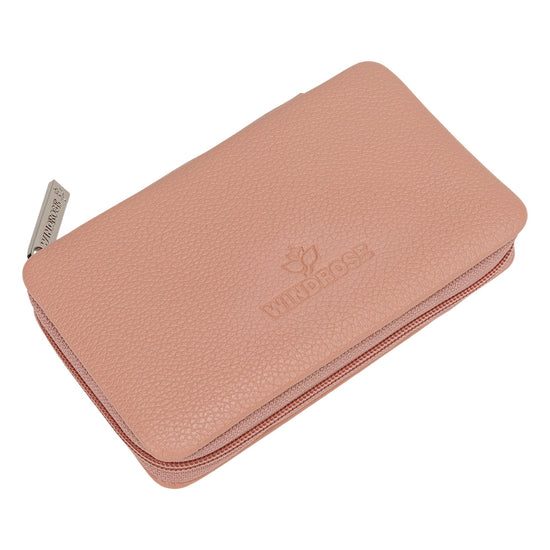 Manikür Etui 6-teilig in Rose - leder-accessoires.com