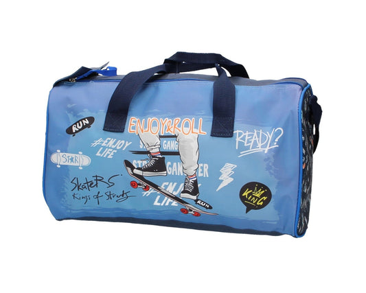 Kindersporttasche " Skater " in Blau