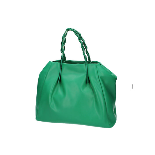 SALE Handtasche in Grün aus Synthetik - leder-accessoires.com