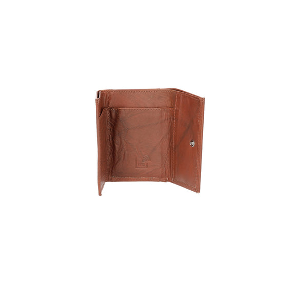 Geldbörse|Minibörse in Cognac aus Leder - leder-accessoires.com
