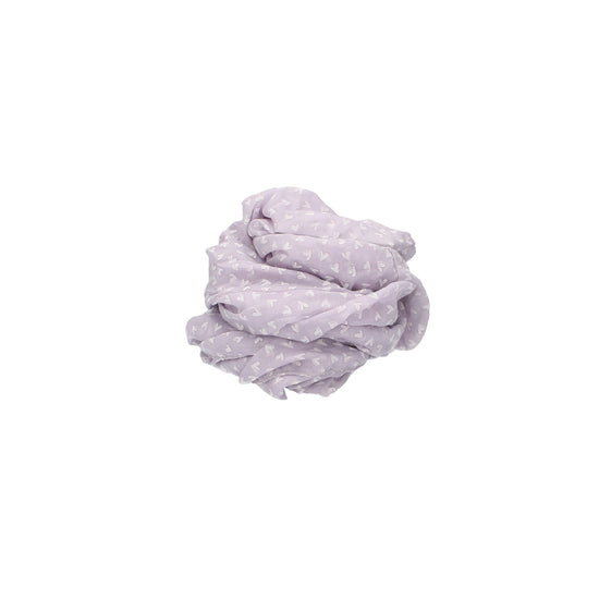 Loop in Flieder|Weiss aus Baumwolle - leder-accessoires.com