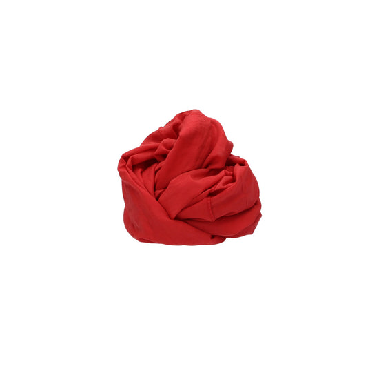 Loop in Rot | Uni aus Baumwolle - leder-accessoires.com