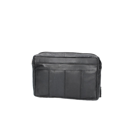 SALE Gürteltasche 20x3x14 in Schwarz aus Leder - leder-accessoires.com